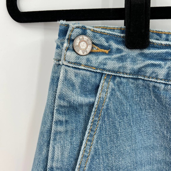 La Vie by Rebecca Taylor Midi Length Denim Skirt - Picture 4 of 11